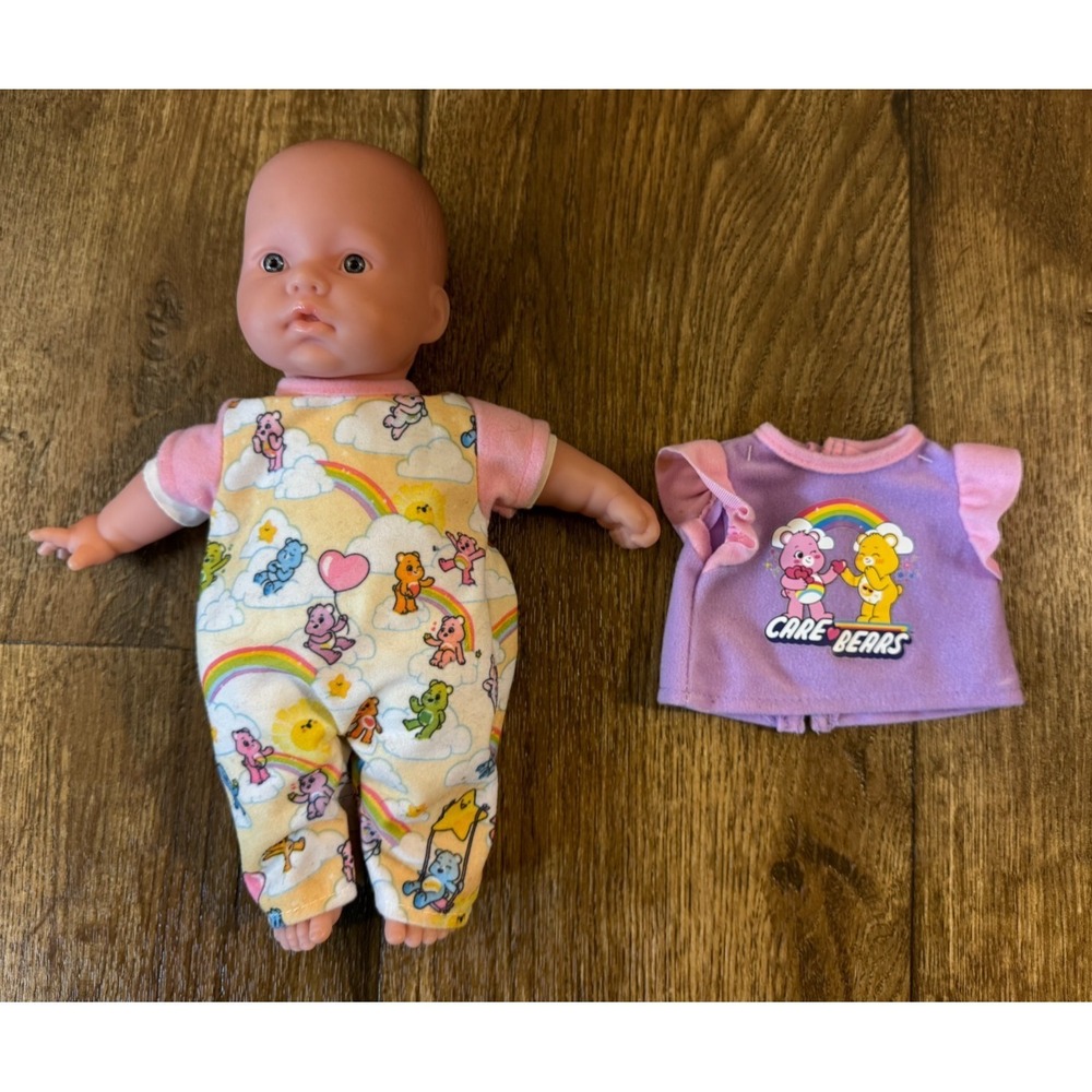 My Sweet Love Baby Doll 12 Inch Care Bear Clothes Outfit Cloth Body Washable Lot